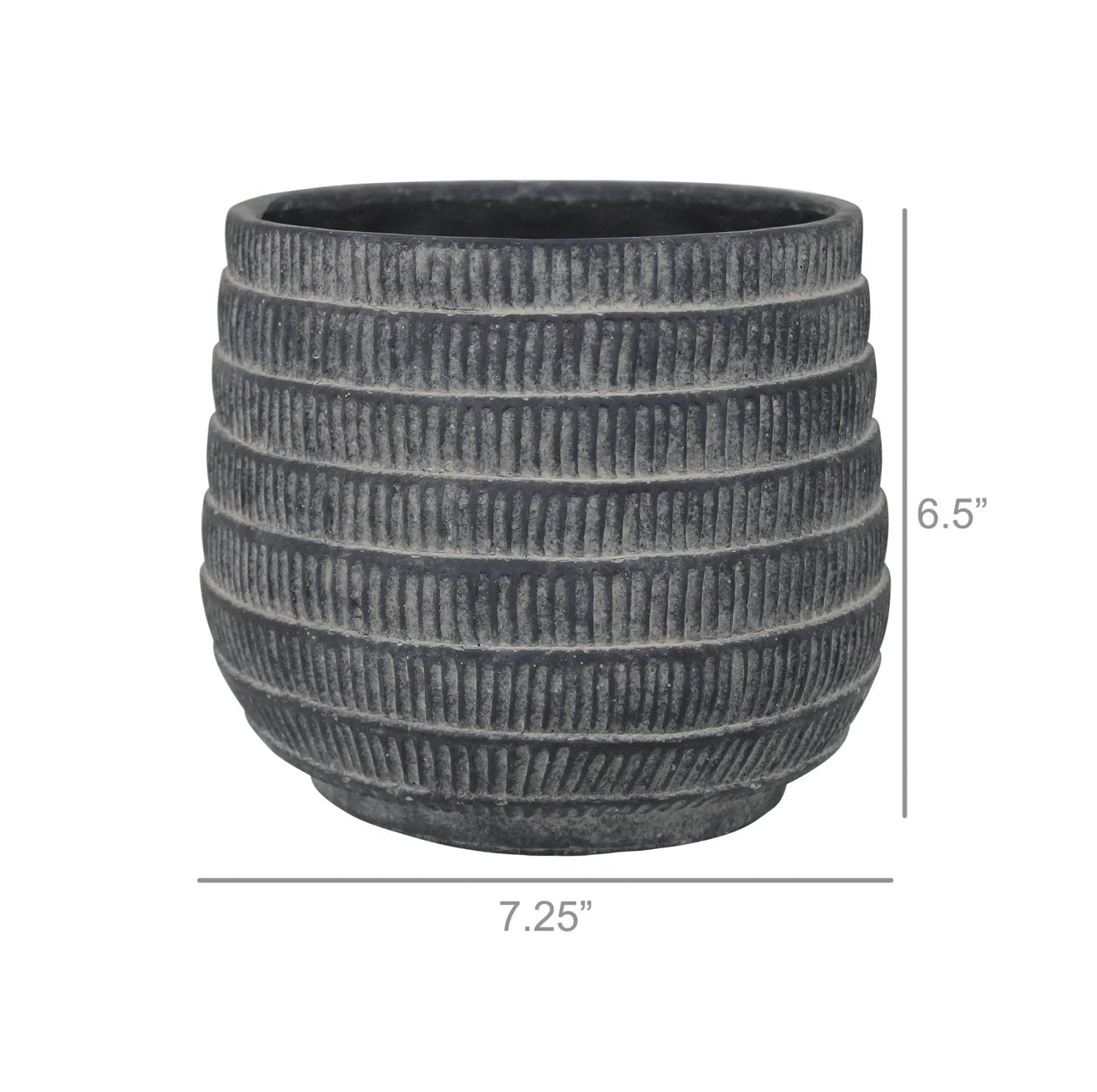 Inga Cement Planter - Planters & Pots - Hello Norden