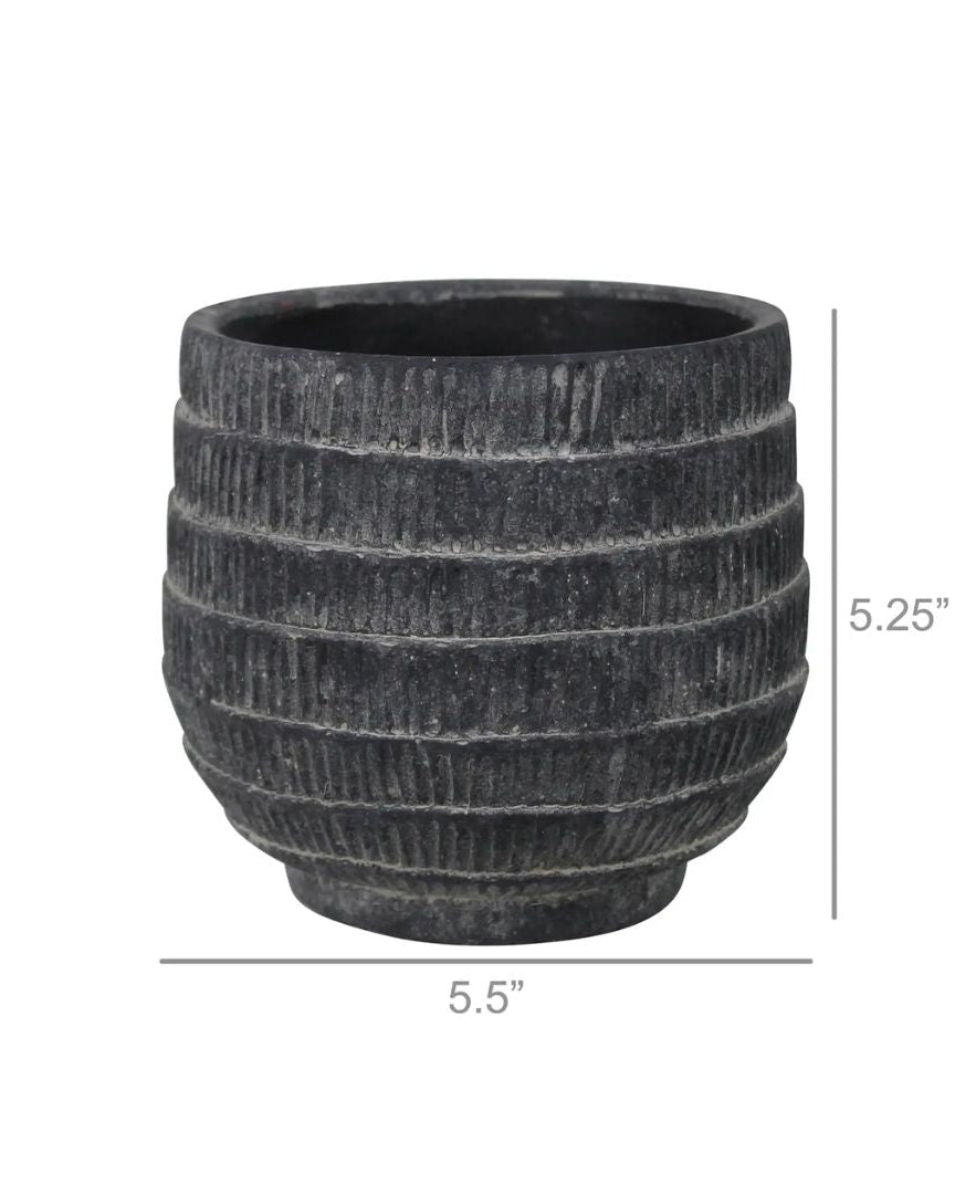 Inga Cement Planter - Planters & Pots - Hello Norden