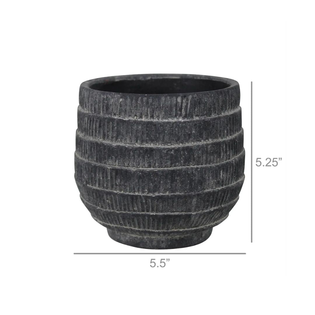 Inga Cement Planter - Planters & Pots - Hello Norden