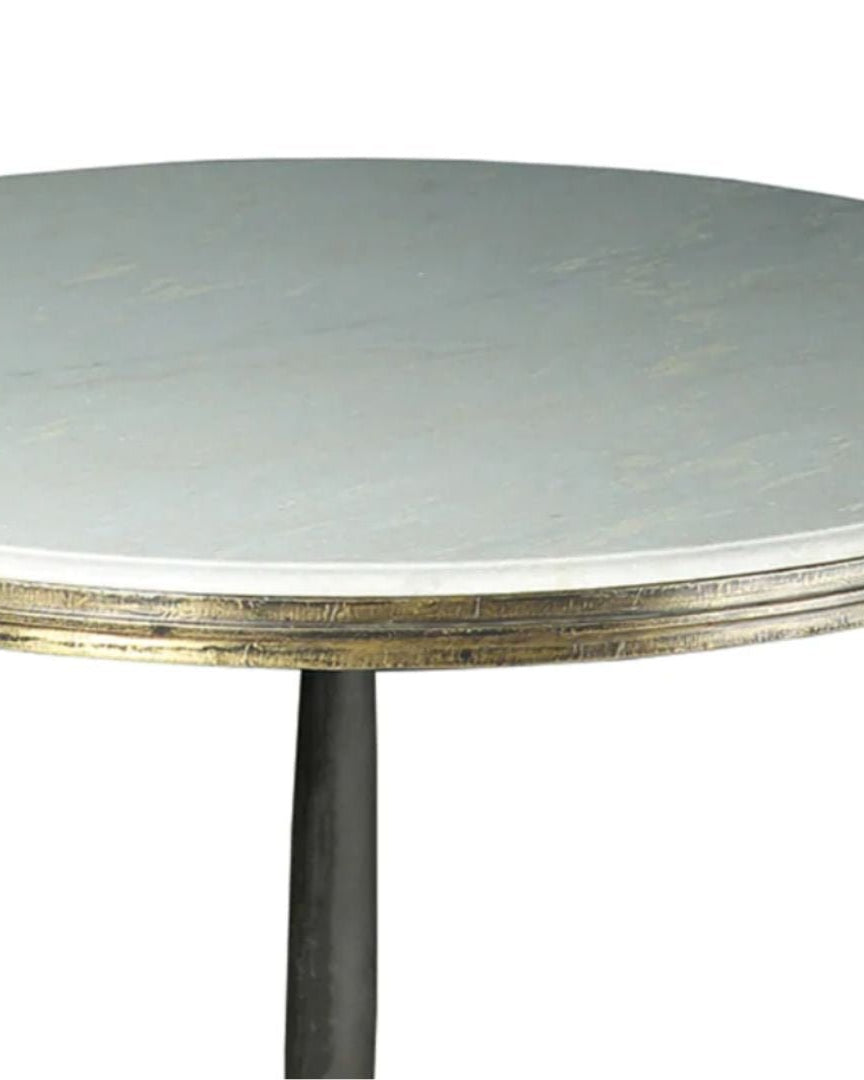 Ingrid Round Marble Bistro Table - Tables - Hello Norden