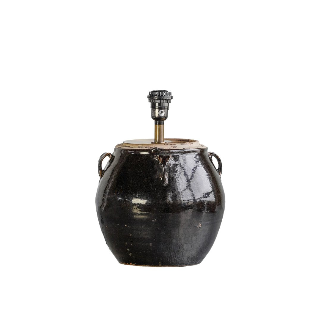 Lamont Glazed Pot Table Lamp - Table Lamp - Hello Norden