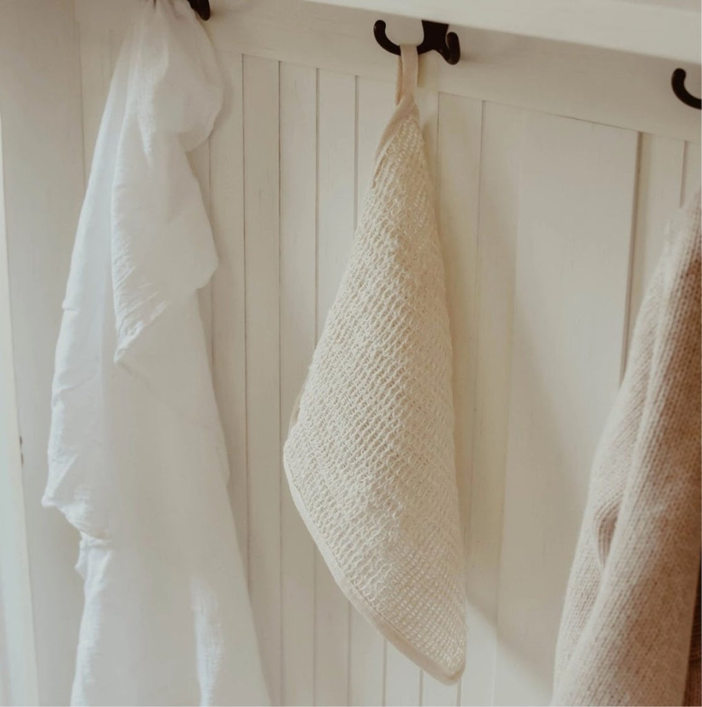 Large Sisal Washcloth - Bath Towels - Hello Norden