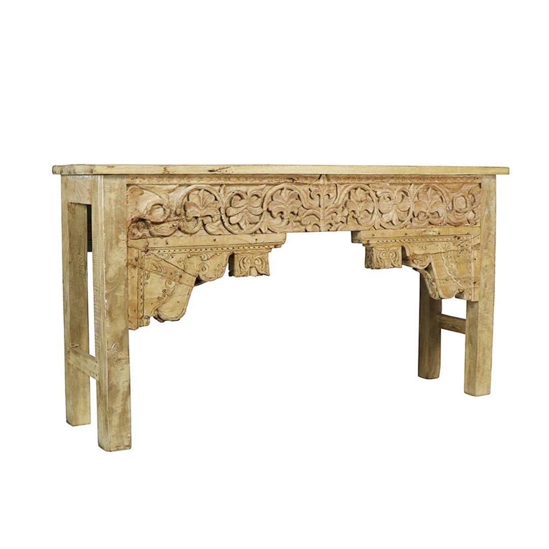Linden Architectural Salvage Console Table - Consoles - Hello Norden