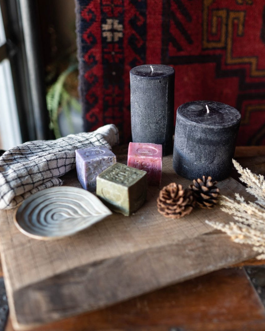 Pleated Pillar Candle - Candles - Hello Norden