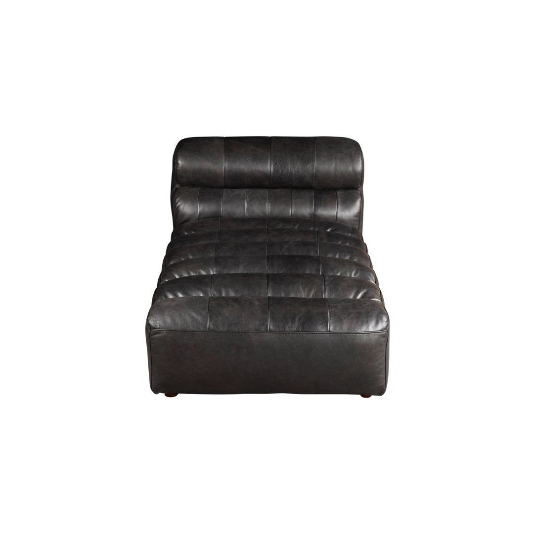 Rainor Leather Chaise - Chaises - Hello Norden