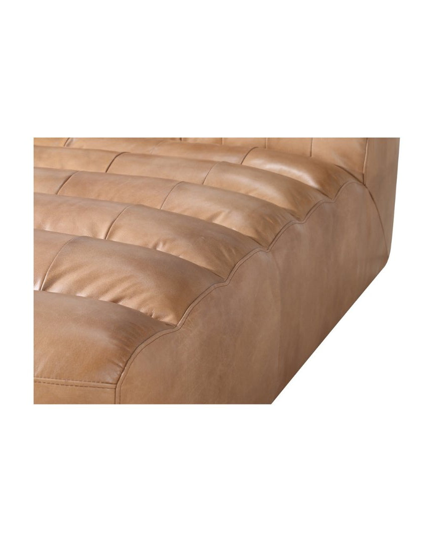 Rainor Leather Chaise - Chaises - Hello Norden
