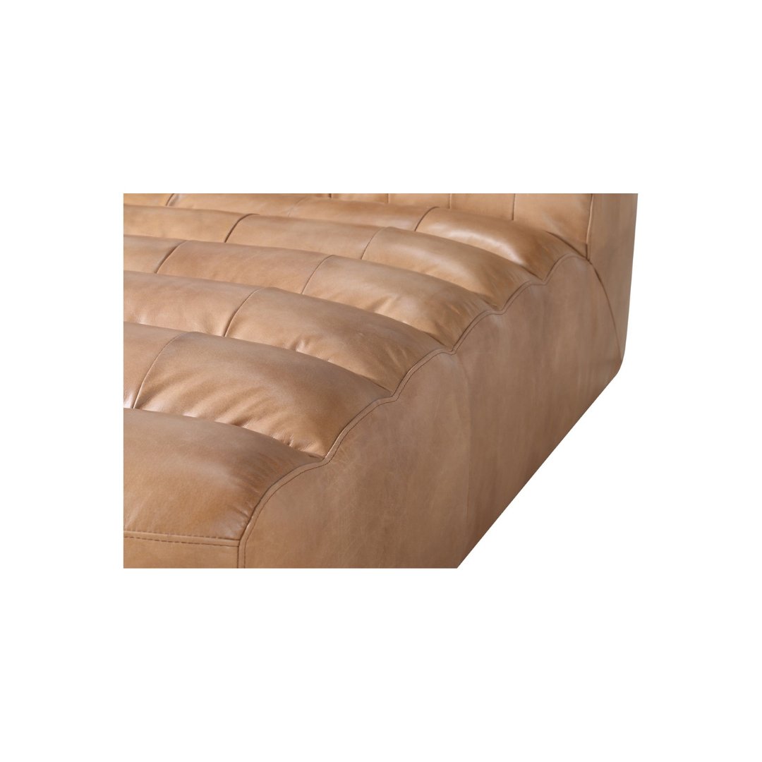 Rainor Leather Chaise - Chaises - Hello Norden