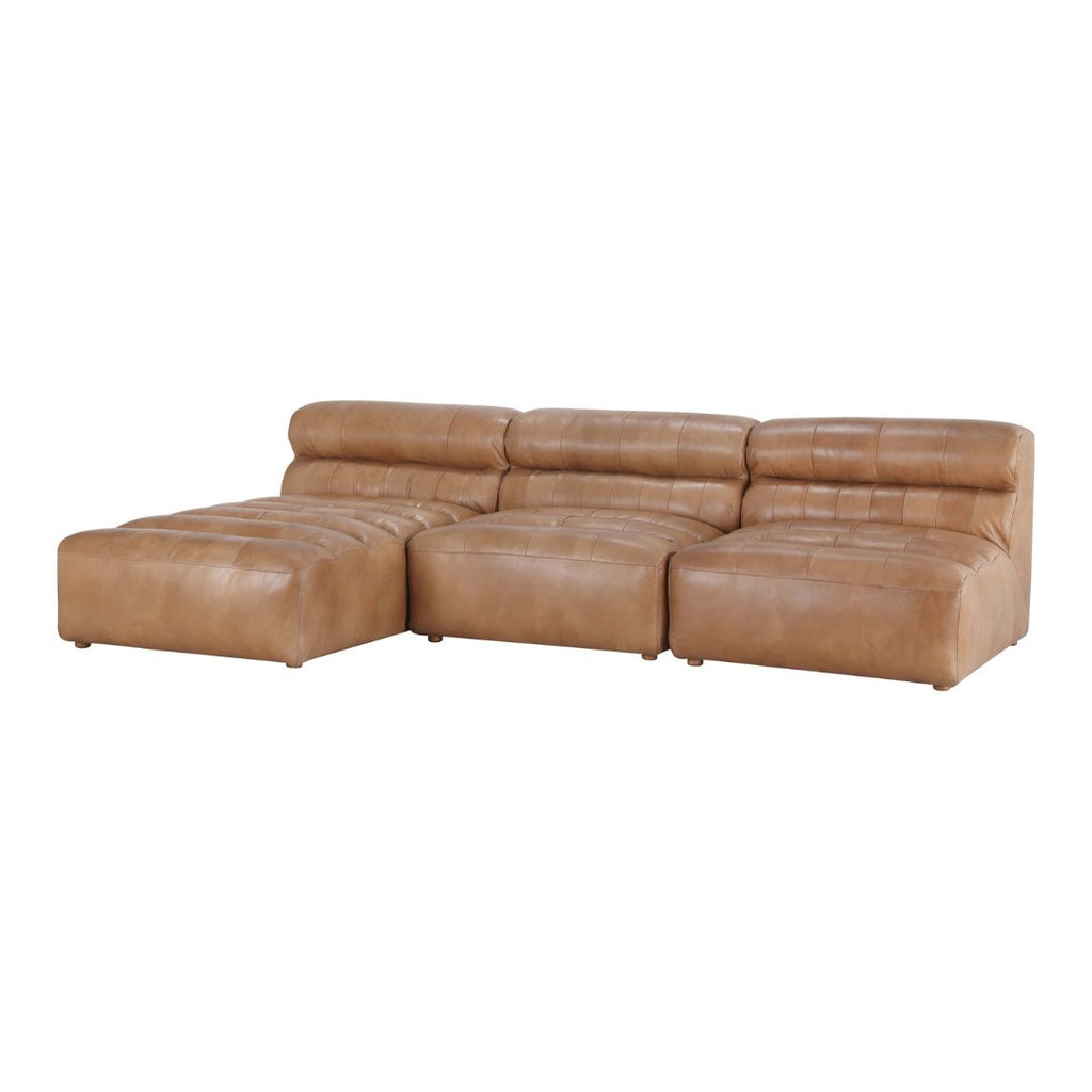 Rainor Leather Sectional - Sectionals - Hello Norden