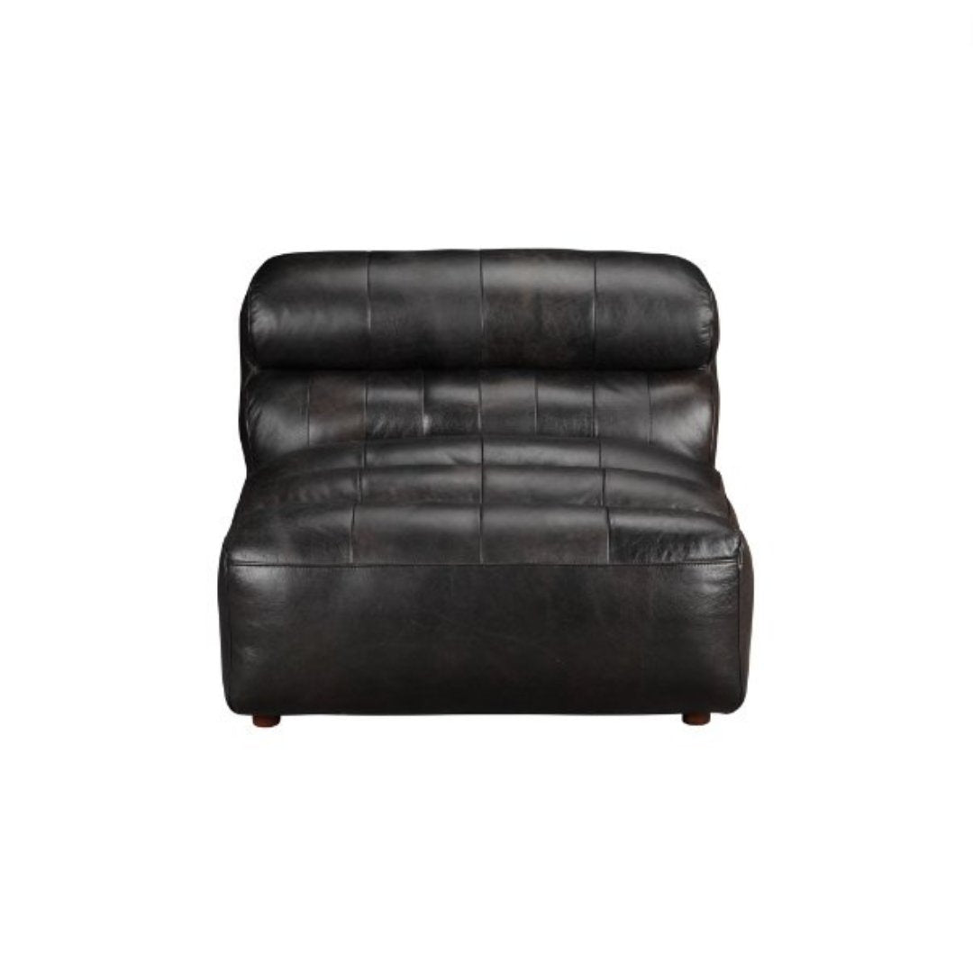 Rainor Leather Slipper Chair - Slipper Chairs - Hello Norden