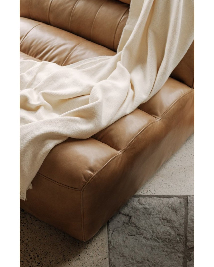 Rainor Leather Slipper Chair - Slipper Chairs - Hello Norden