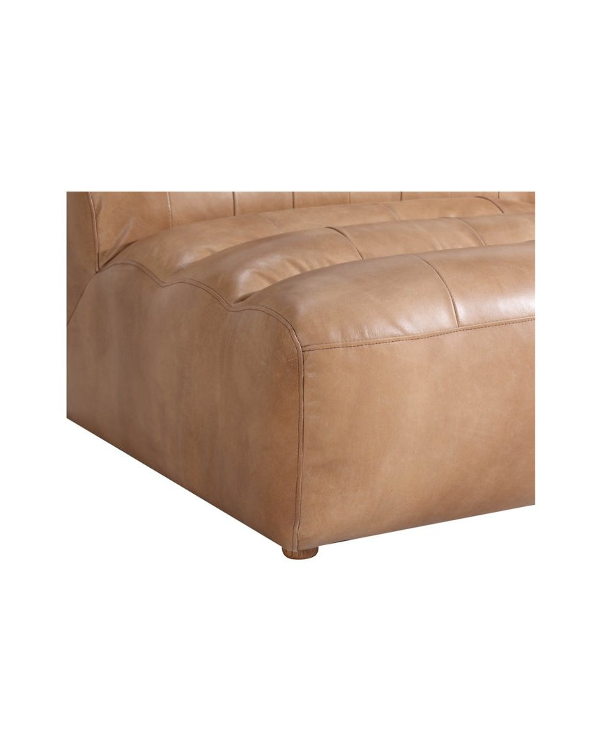 Rainor Leather Slipper Chair - Slipper Chairs - Hello Norden