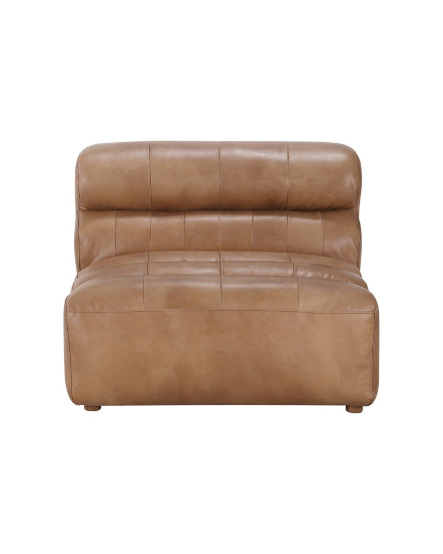 Rainor Leather Slipper Chair - Slipper Chairs - Hello Norden