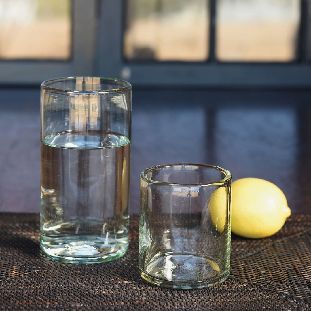 Recycled Glass Highball Tumbler - Glassware & Mugs - Hello Norden