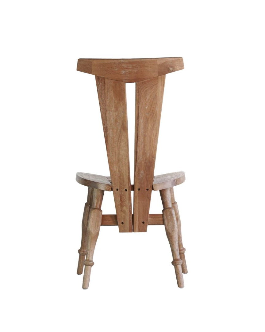 Saffi Rustic Scandinavian dining chair - Dining Chairs - Hello Norden