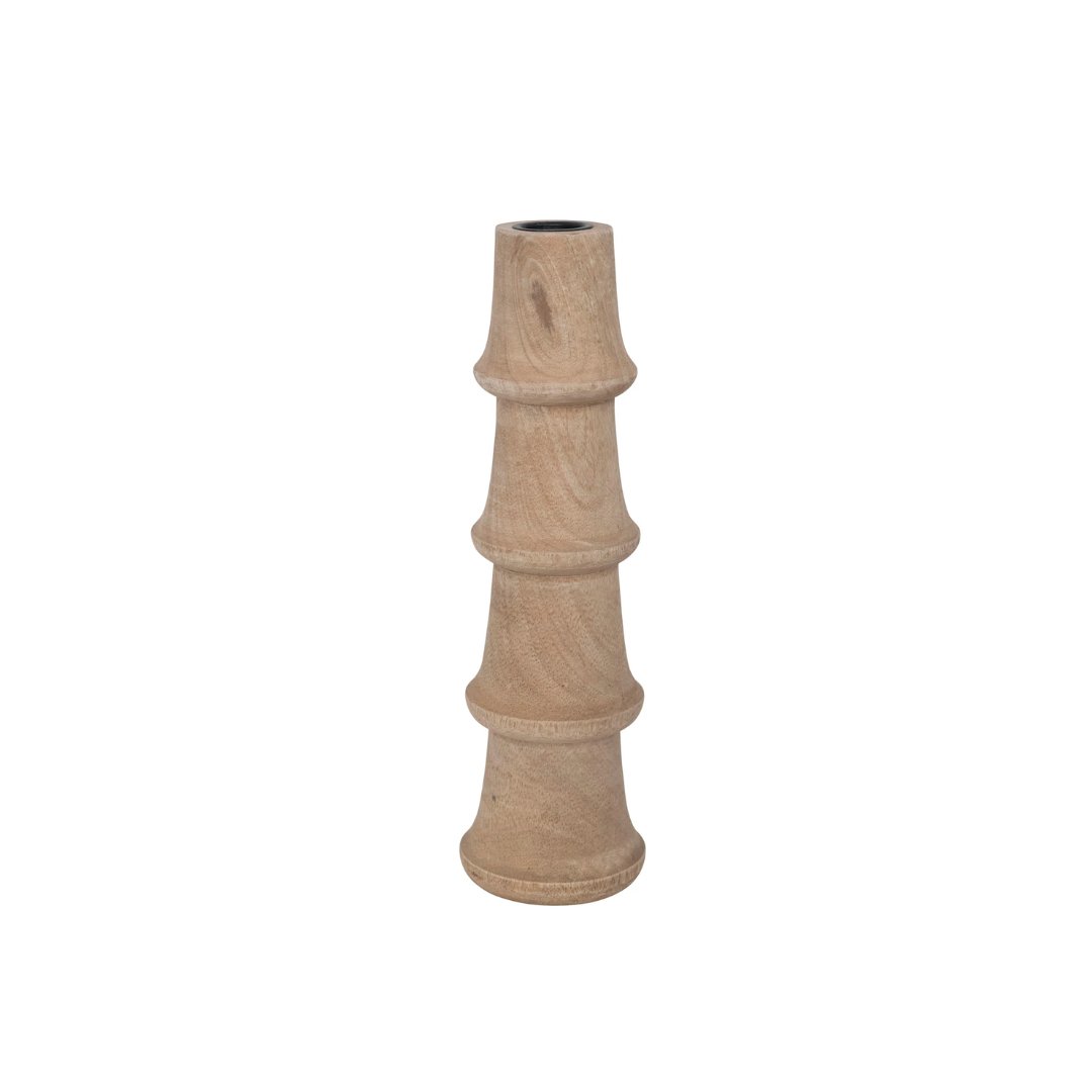 Skog Mango Wood Taper Candle Holder - Candle Holders - Hello Norden