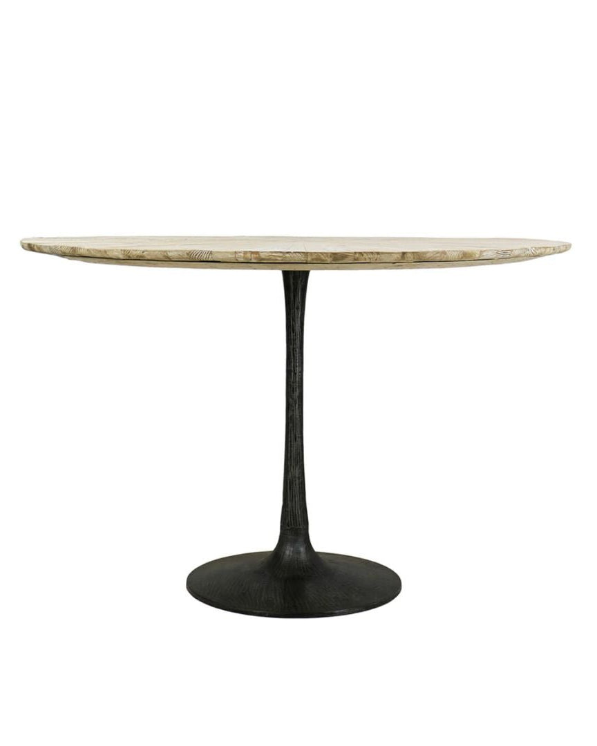 Starburst Round Bleached Wood Dining Table - Tables - Hello Norden