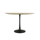Starburst Round Bleached Wood Dining Table - Tables - Hello Norden