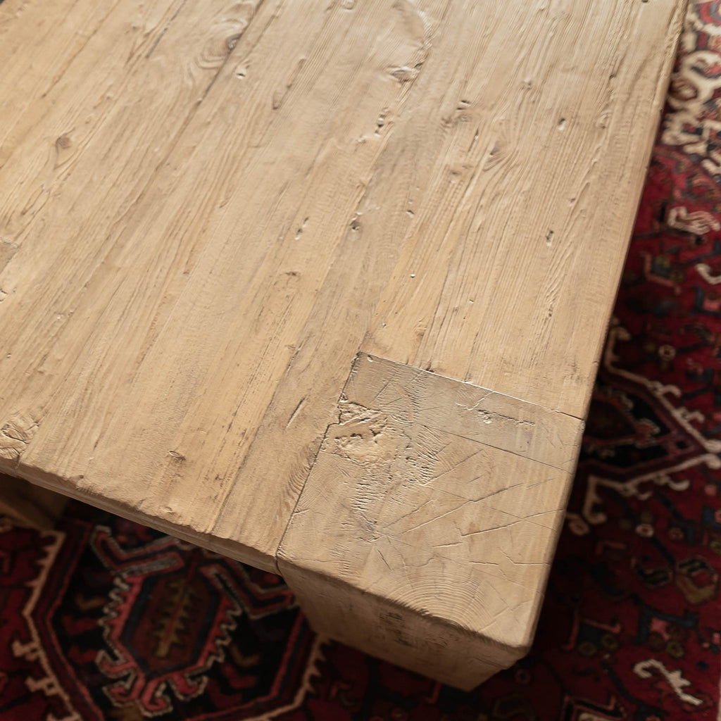 Ursa Reclaimed Wood Beam Coffee Table - Coffee Tables - Hello Norden
