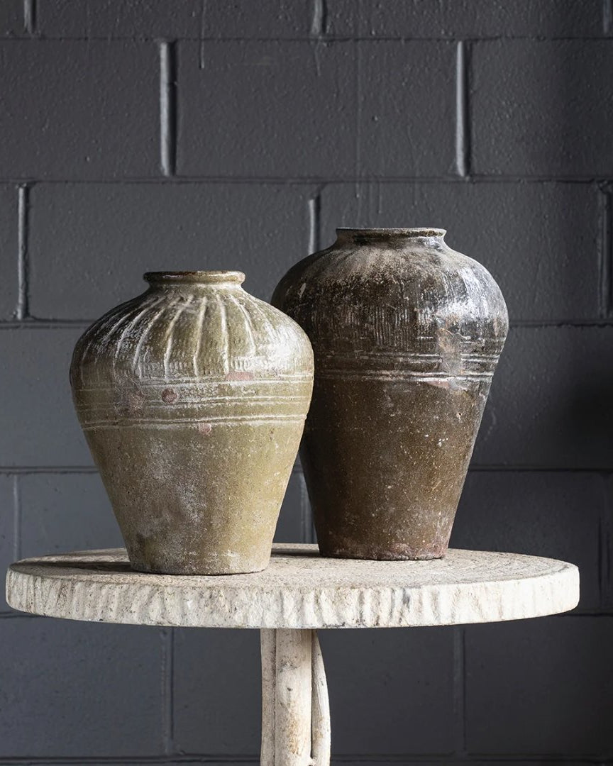 Vintage Clay Vase - Vases - Hello Norden
