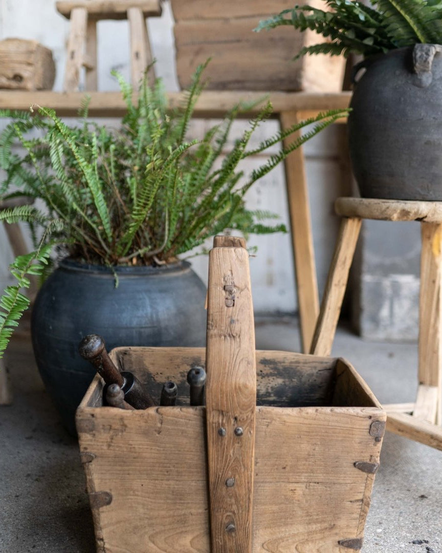 Vintage Rice Carrier - Baskets & Storage - Hello Norden