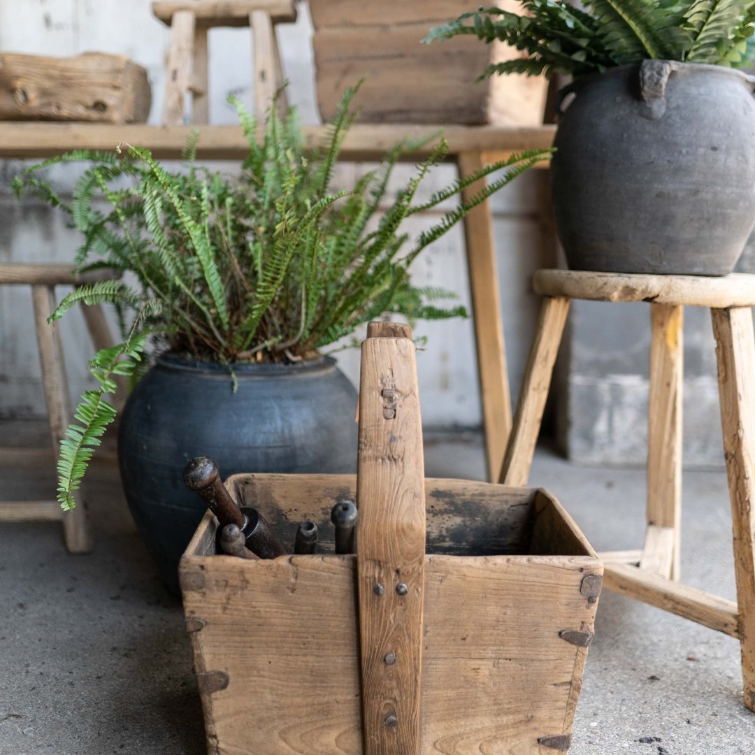 Vintage Rice Carrier - Baskets & Storage - Hello Norden