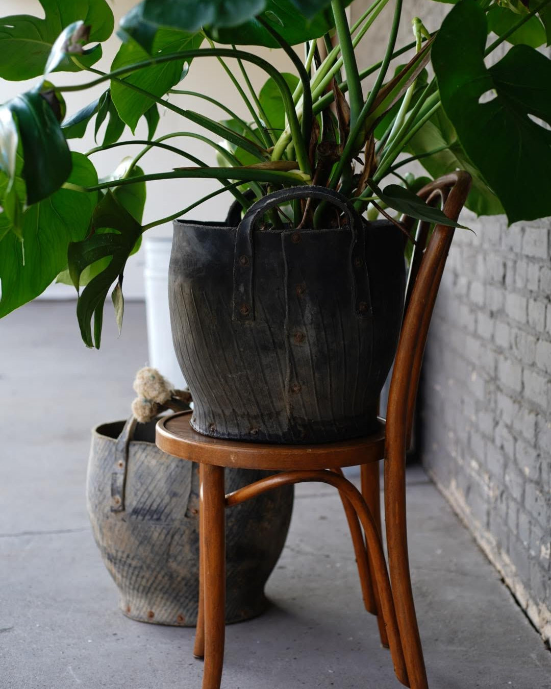 Vintage Tire Coal Bucket - Planters & Pots - Hello Norden