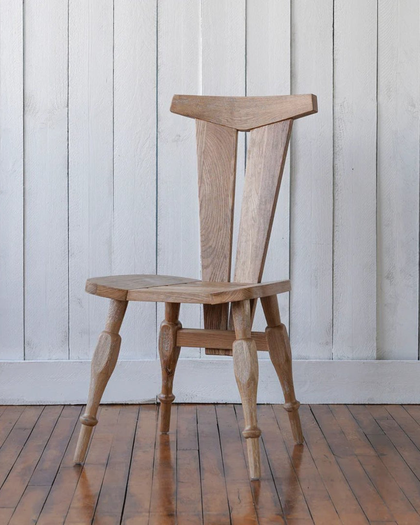 Saffi Rustic Scandinavian Dining Chair - Dining Chairs - Hello Norden