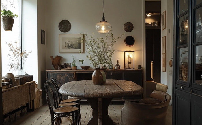 How Glass Globe Chandeliers Change the Mood of a Dining Room - Hello Norden