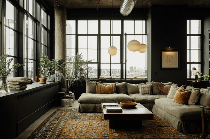 The End of Matchy-Matchy: Layering Modern Rustic Furniture - Hello Norden