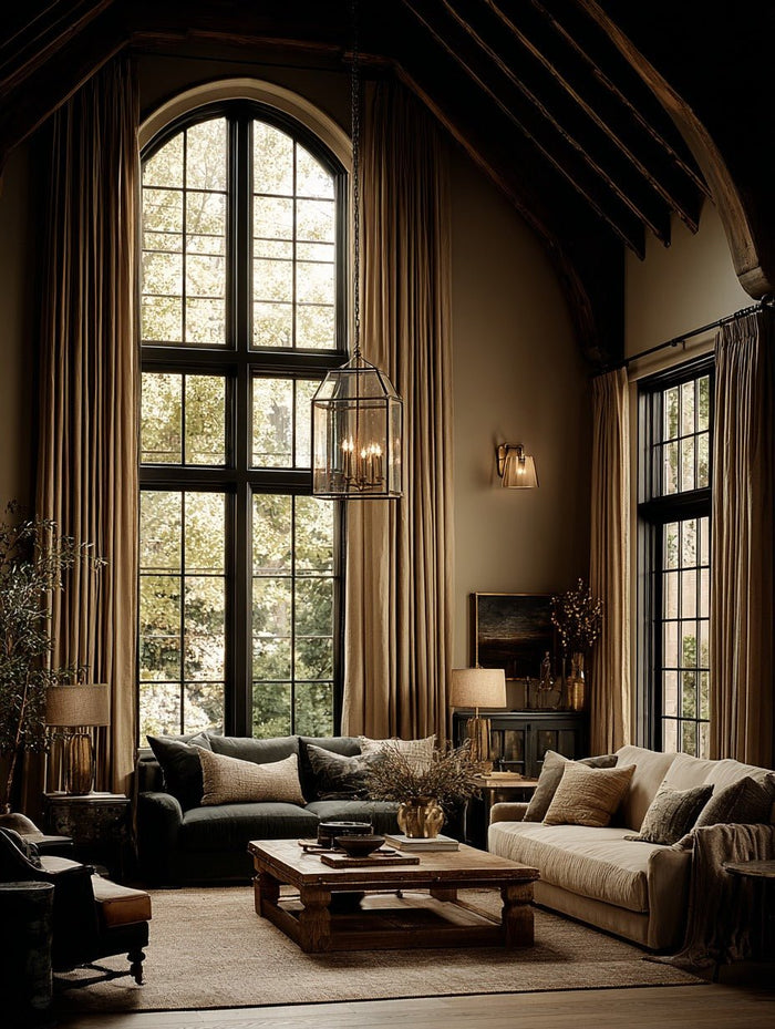 The Subtle Glow of a Vintage Table Lamp at Night - Hello Norden