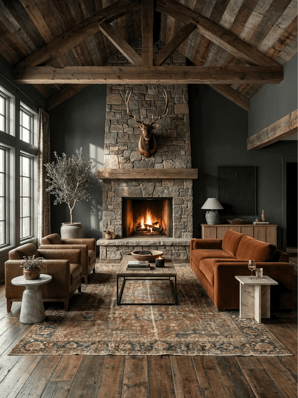 Style Guide | Alder Stone Living Room