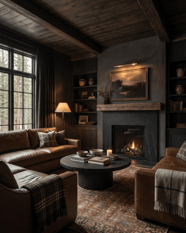 Style Guide | Ember Hollow Modern Rustic Living Room