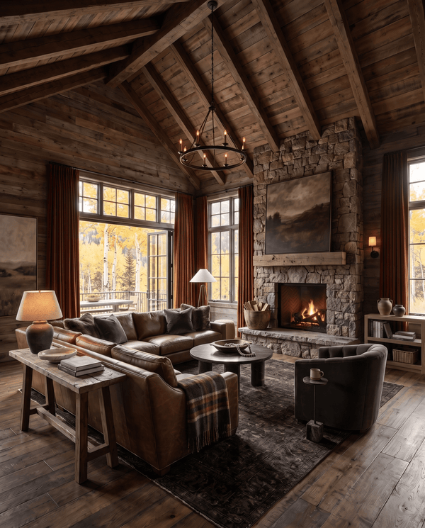 Style Guide | Duskwood Modern Rustic Living Room