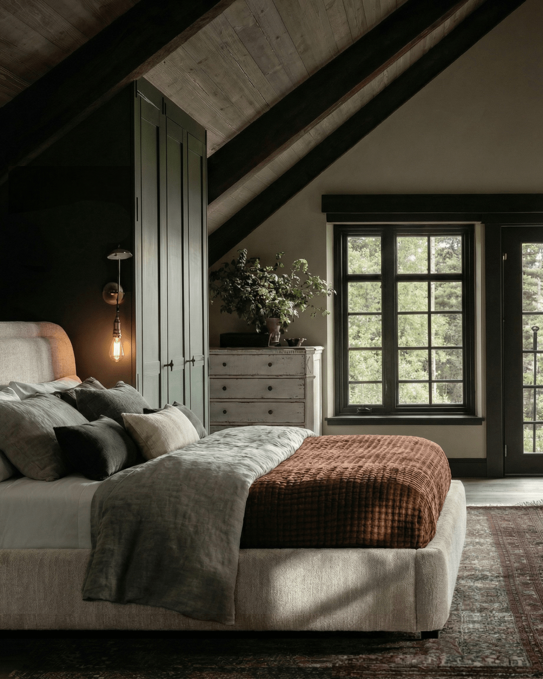 Style Guide  |  Emerald Mountain Bedroom - Hello Norden