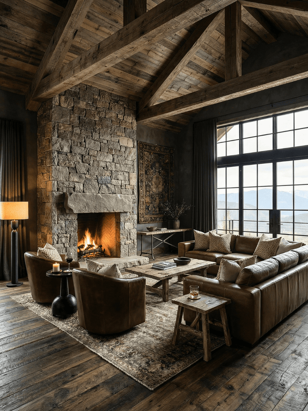 Style Guide | Innsbruck Rustic Living Room - Hello Norden