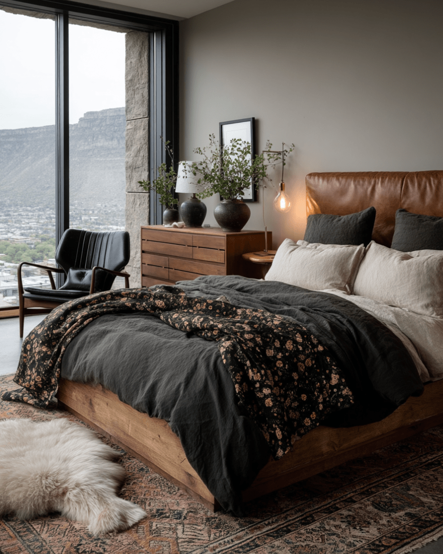 Style Guide: Mountain Modern Bedroom - Hello Norden