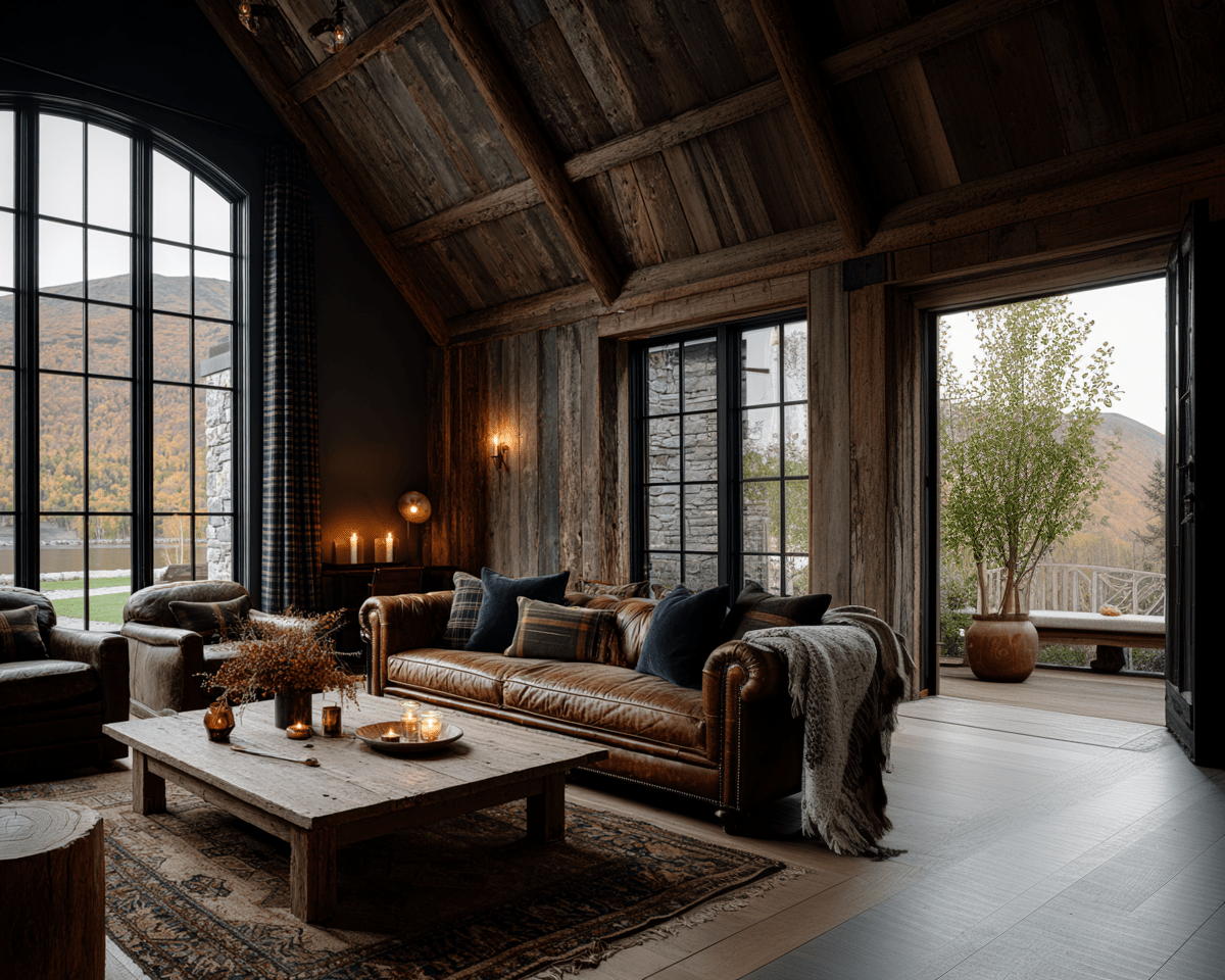 Style Guide | The Glen Lodge Living Room - Hello Norden