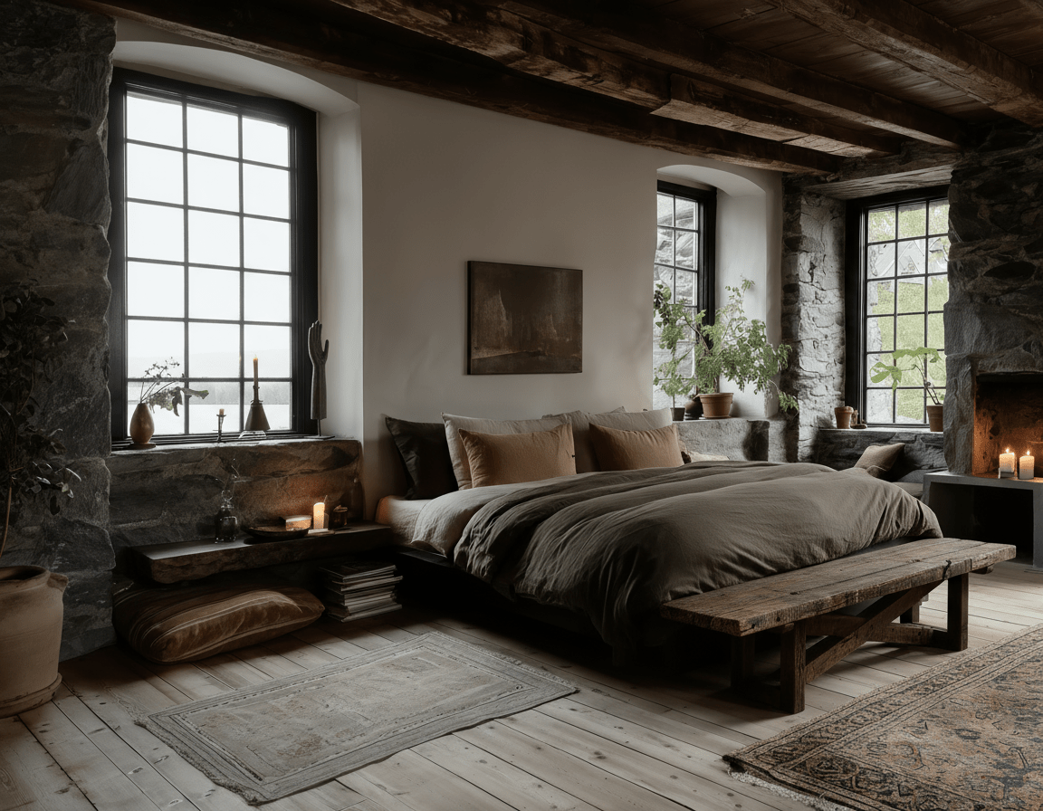 Style Guide  |  Tuscan Farmhouse Bedroom - Hello Norden
