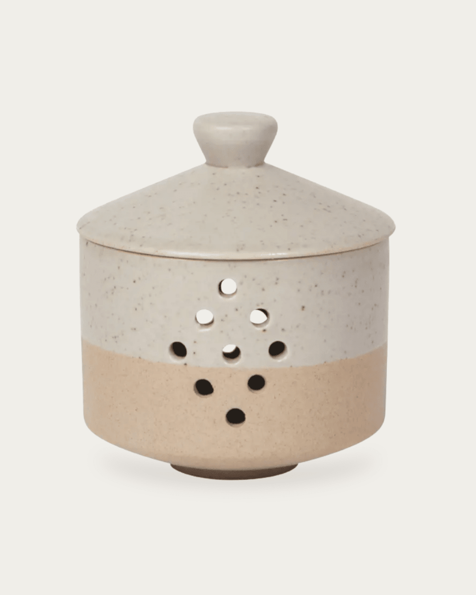 Kara Stoneware Garlic Keeper