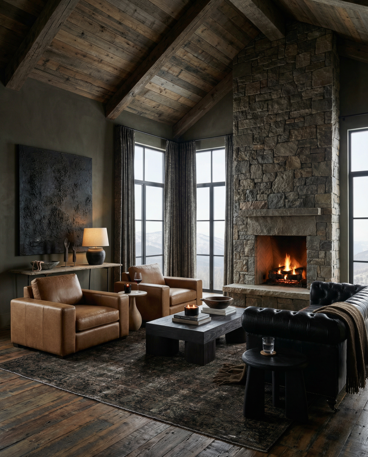 Chinest water pot table lamp mountain modern living room furniture and vintage decor extra large lamp large Hello Norden