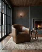 Hallgrim Lounge Chair Leather Custom Furniture Hello Norden Living Room Modern Mountain 