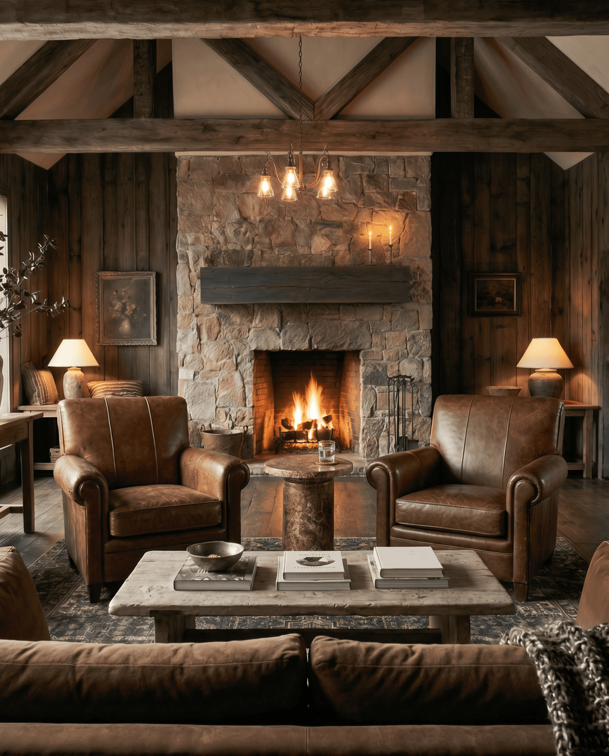 Lina leather club chair or chair and a half modern mountain living room furniture vintage decor. Custom Furniture Hello Norden brown leather