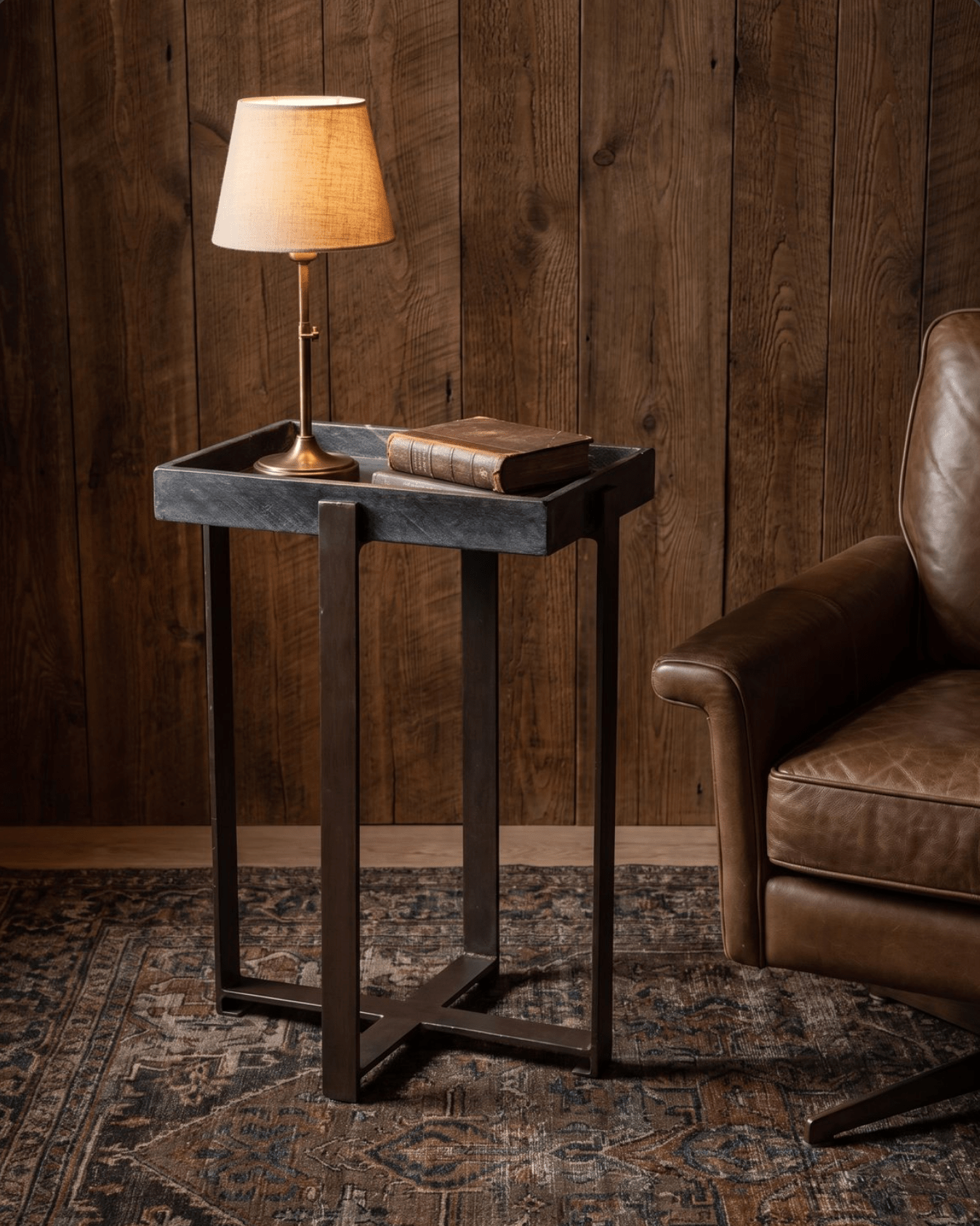 Runar Marble Side Table - Side Tables - Hello Norden Modern Mountain Living Room Furniture Marble and Metal