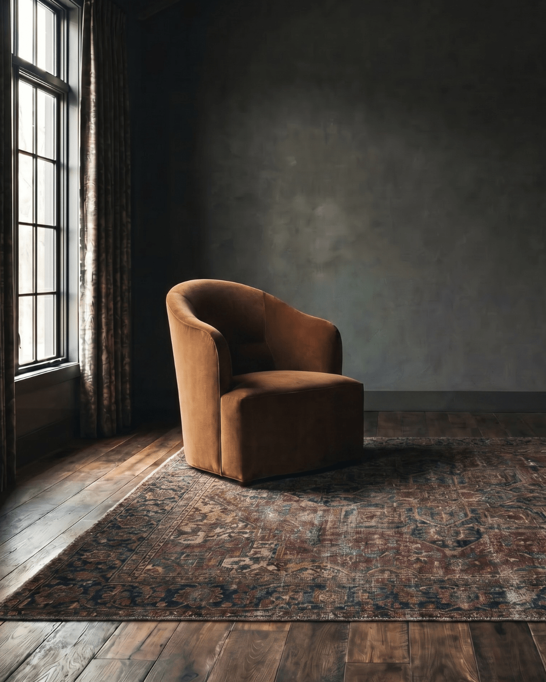 Scottie Swivel Lounge Chair - Made To Order Furniture - Hello Norden