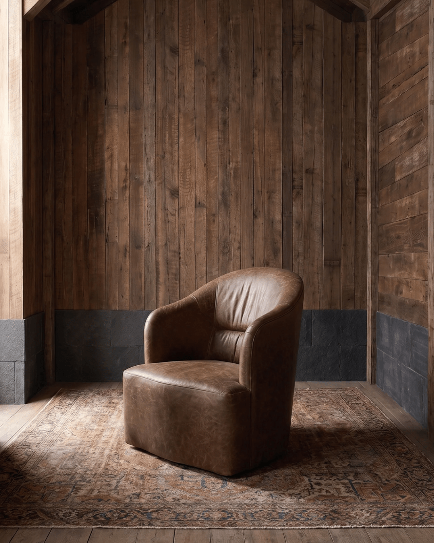 Scottie Swivel Lounge Chair - Made To Order Furniture - Hello Norden