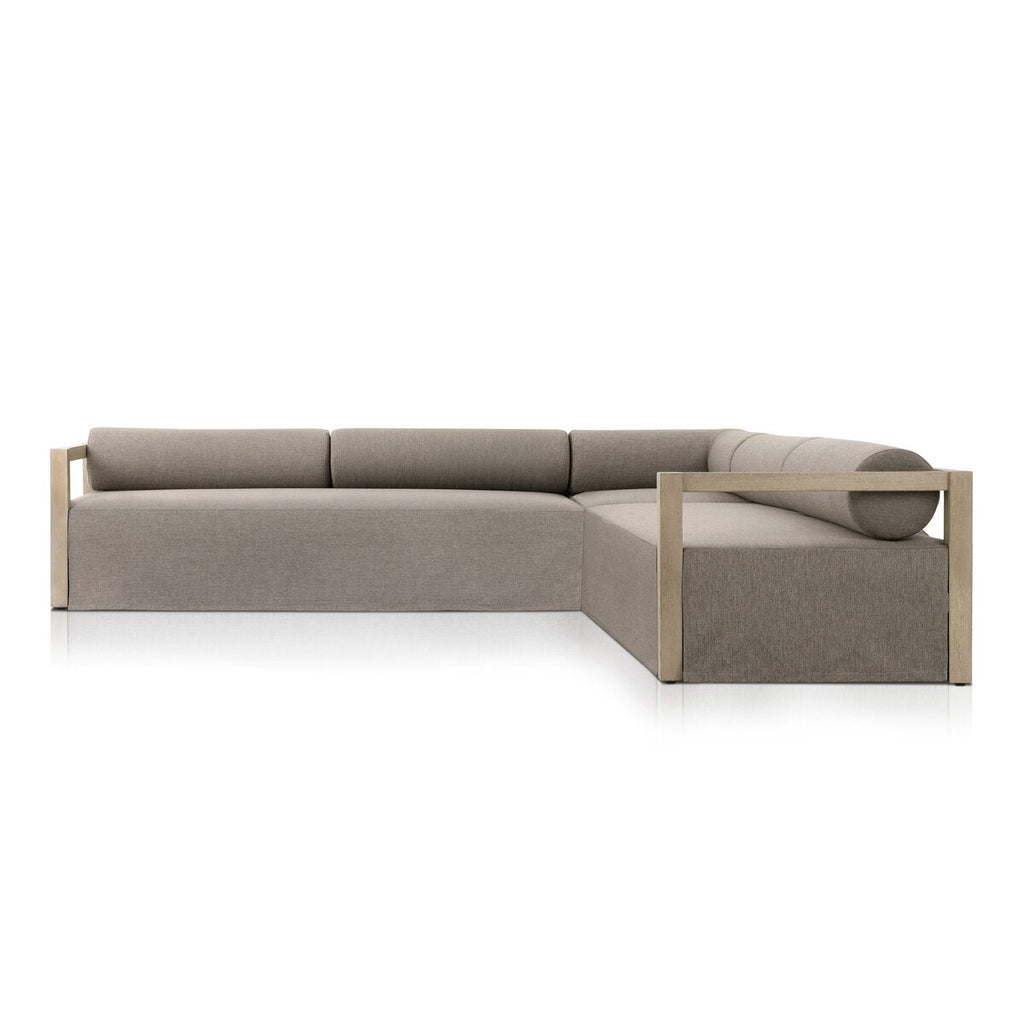 Alfhild Outdoor 3 Piece Sectional Sofa - Sofas - Hello Norden