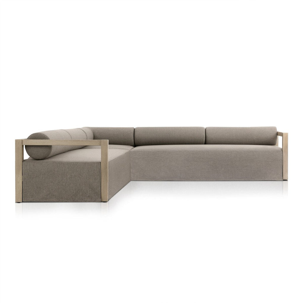 Alfhild Outdoor 3 Piece Sectional Sofa - Sofas - Hello Norden