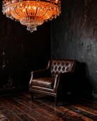 Alma Leather Chesterfield Chair - Arm Chairs, Recliners & Sleeper Chairs - Hello Norden