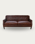 Alma Leather Chesterfield Sofa - Sofas - Hello Norden