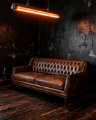 Alma Leather Chesterfield Sofa - Sofas - Hello Norden